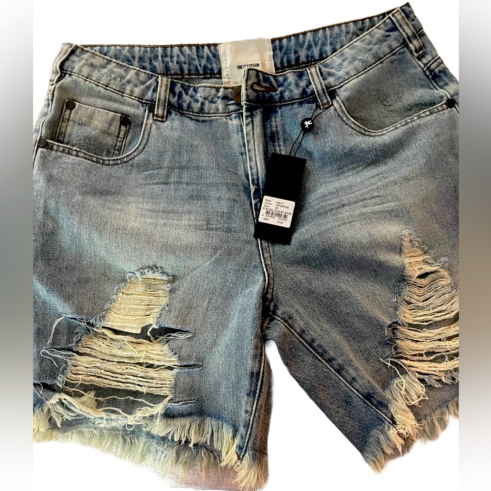 One Teaspoon Stevie’s Long BF Shorts